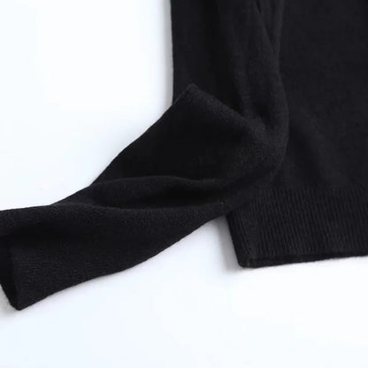 Simple Multicolor Pullover Sweater For Women Fall Outfit Inspiration