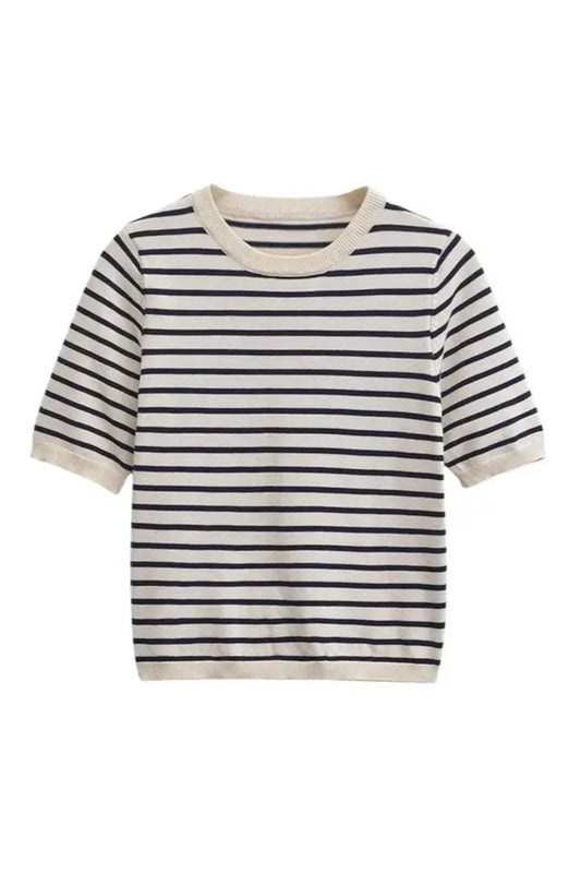 Mod Stripes Crop