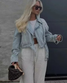 Denim Dream Chic Jacket