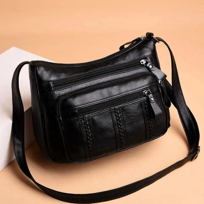 Lightweight Multi-Pocket Shoulder Bag With Clean Girl Vibes For Elegant Everyday Style