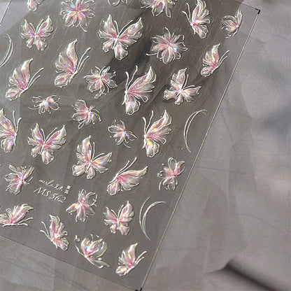 Fairy Butterfly Nail Art Stickers For Fall Nails Inspiration And Manicure Styling