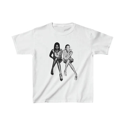 Retro Rave Y2K Crop Tee T-şhirt