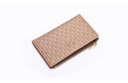 Retro Cartoon Print Long Wallet With Classic Style and Fashionably Simple Large Capacity Design
