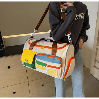 Summer Travel Tote Bag With Fitness Style For Men And Women