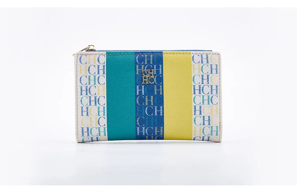 Retro Cartoon Print Long Wallet With Classic Style and Fashionably Simple Large Capacity Design