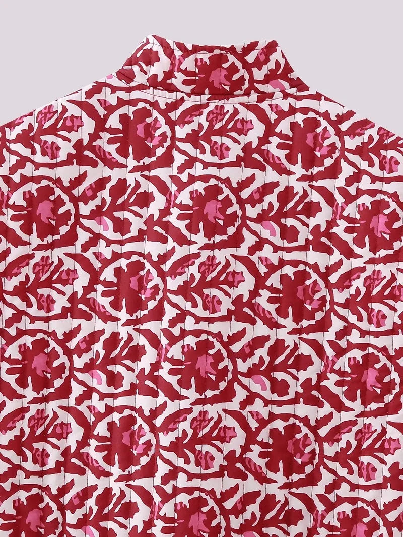 Embroidery Elegance Vintage Patch Vest