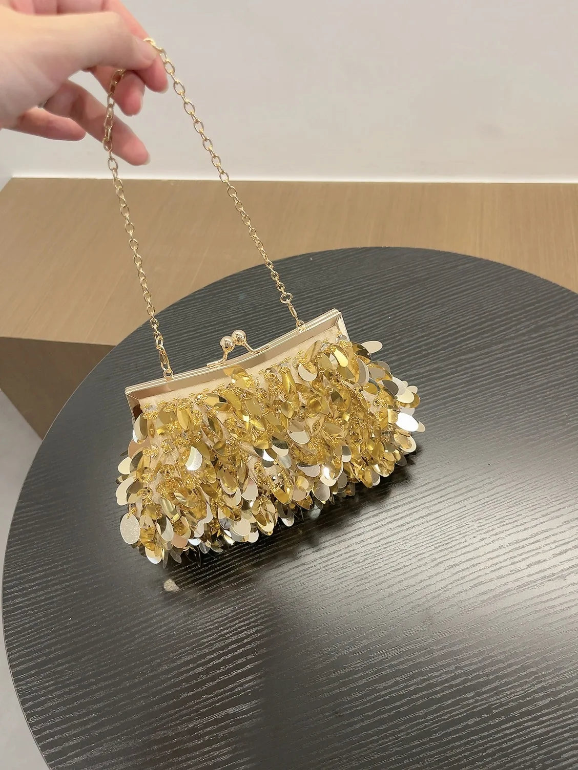 Party Queen Sequin Companion Bag