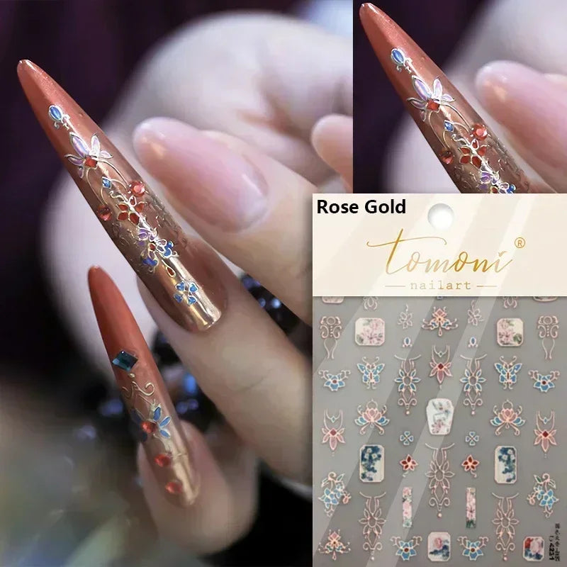 Fall Nails Design With Maple Leaf Decals Nail Art Ideas For Manicure