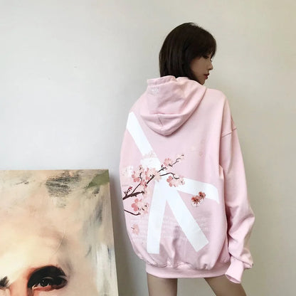 Trendy Oversized Hoodie Outfit Ideas Gothic Y2k Sweatshirt With Letter Graphic Style
