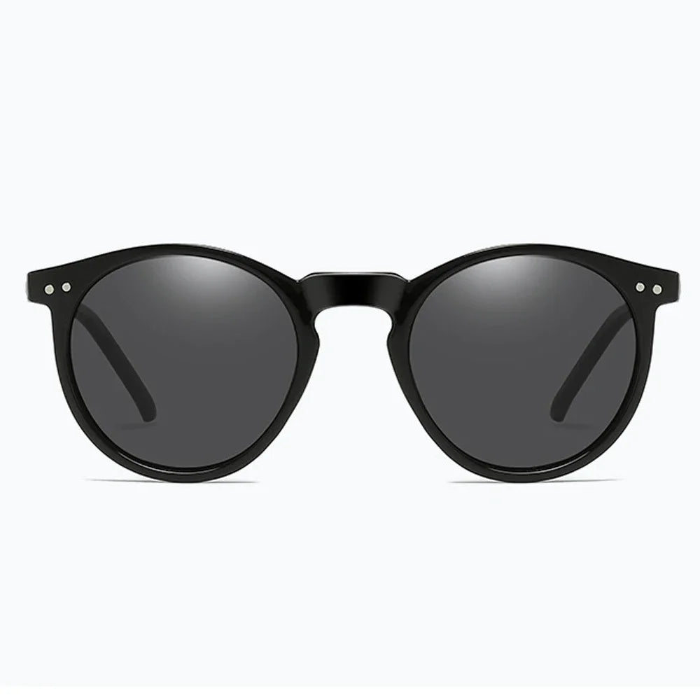 Retro Round Polarized Shades Unisex UV400