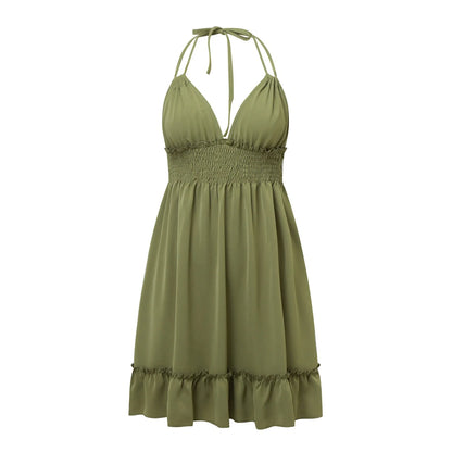 Boho Floral Sundress With Soft Girl Vibes And Coquette Core Details For Summer