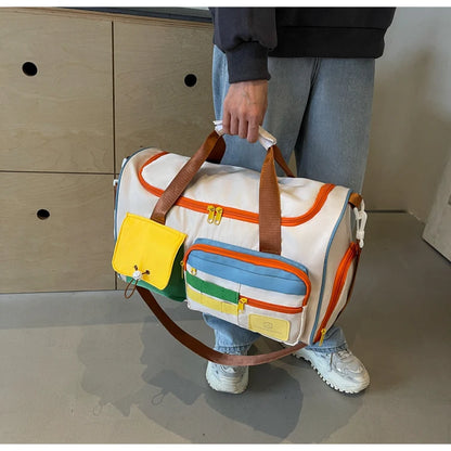 Summer Travel Tote Bag With Fitness Style For Men And Women
