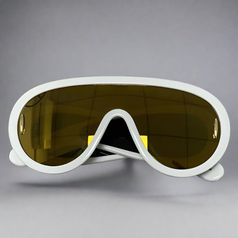 Y2K Luxury Wave Mask Goggles