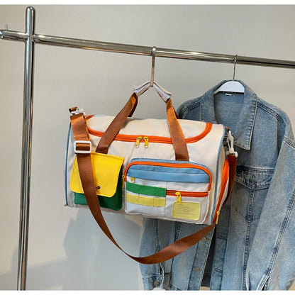 Summer Travel Tote Bag With Fitness Style For Men And Women
