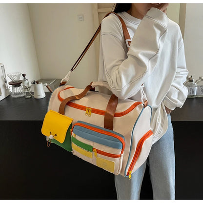 Summer Travel Tote Bag With Fitness Style For Men And Women