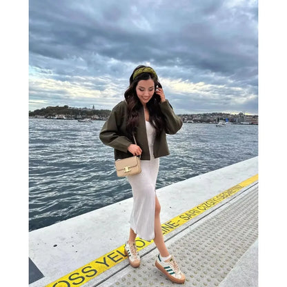 Autumn Outfit Inspiration Loose Coat Styling With Soft Jacket Fashion
