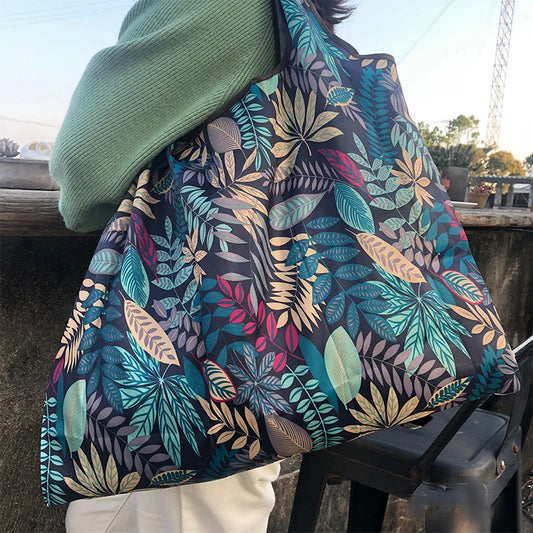 Eco-Friendly Handbag Tote With Large Waterproof Storage For Grocery Hauls