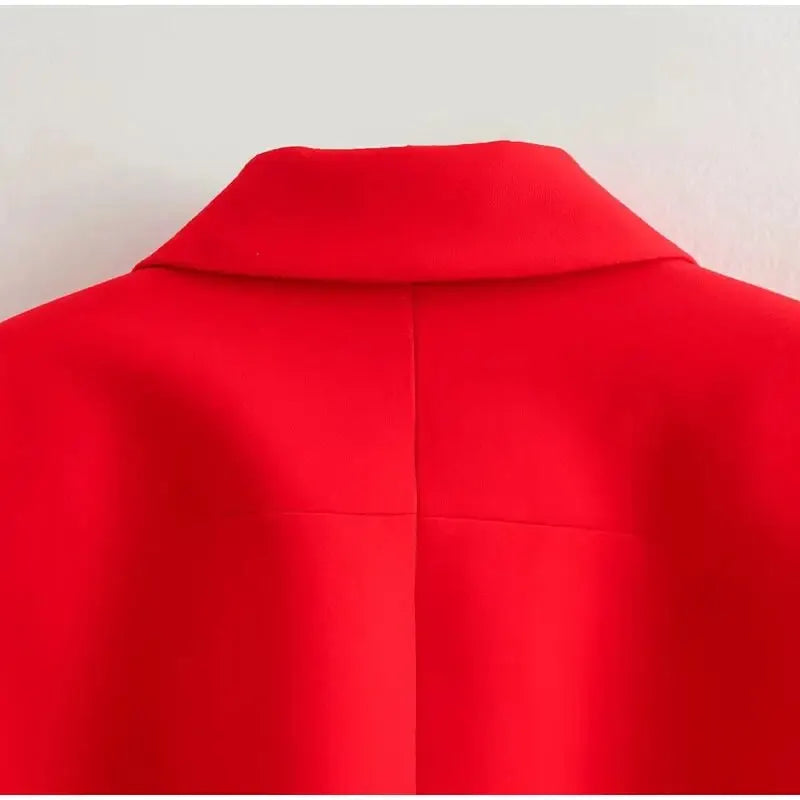 Autumn Ruby Blazer Jacket