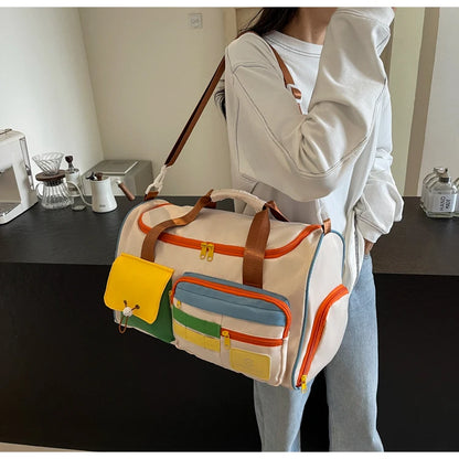 Summer Travel Tote Bag With Fitness Style For Men And Women