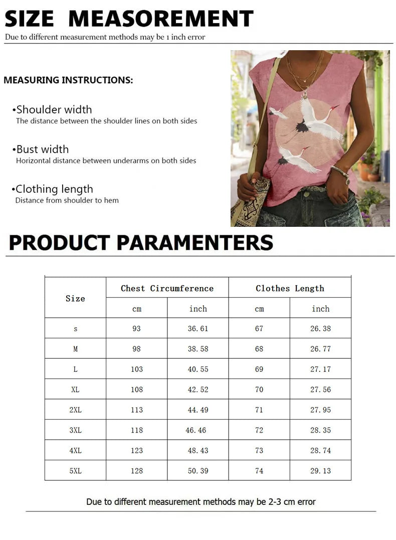 Summer Style Women's T-shirt Summer Tops