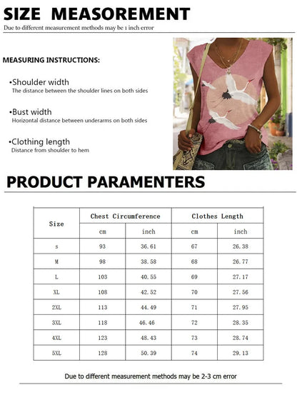 Summer Style Women's T-shirt Summer Tops