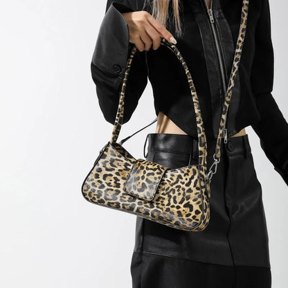 Leopard Luxe Clutch Crossbody