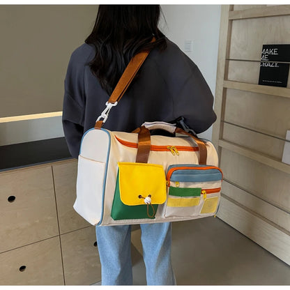 Summer Travel Tote Bag With Fitness Style For Men And Women