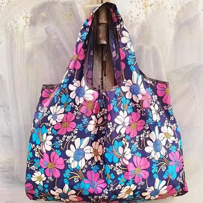 Eco-Friendly Handbag Tote With Large Waterproof Storage For Grocery Hauls