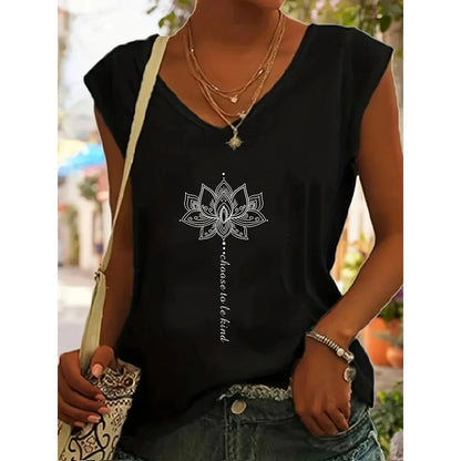 Summer Style Women's T-shirt Summer Tops
