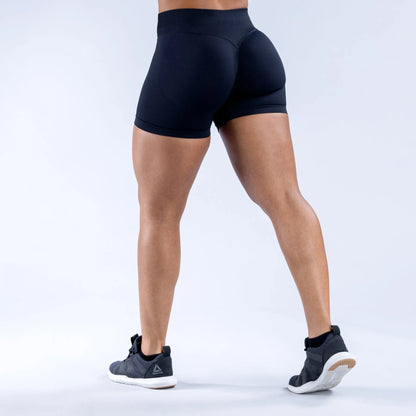 Sexy Seamless Scrunch Butt Biker Shorts for Athletic Yoga and High-Impact Workouts