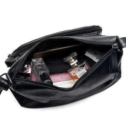 Lightweight Multi-Pocket Shoulder Bag With Clean Girl Vibes For Elegant Everyday Style