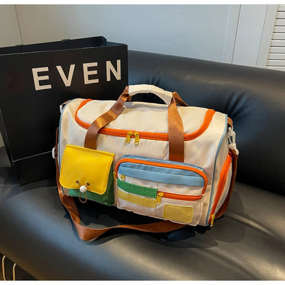 Summer Travel Tote Bag With Fitness Style For Men And Women