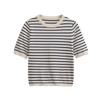 Mod Stripes Crop