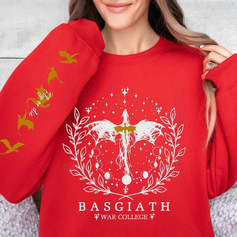 Fall Outfit Sweatshirt For Women With Riders Quadrant Fantasy Graphic Print
