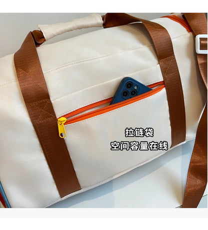 Summer Travel Tote Bag With Fitness Style For Men And Women
