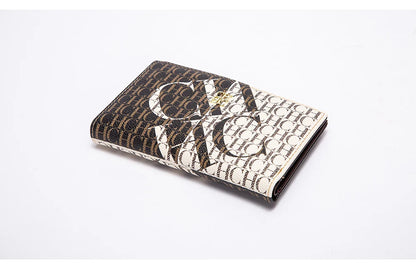 Retro Cartoon Print Long Wallet With Classic Style and Fashionably Simple Large Capacity Design