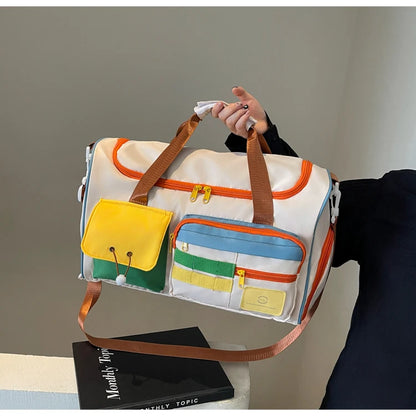 Summer Travel Tote Bag With Fitness Style For Men And Women
