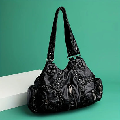 Classic Designer Crossbody Bag With Layered Storage Handbags Style