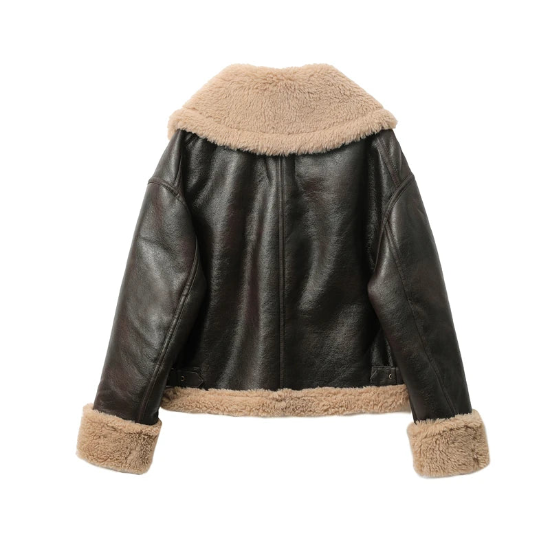 Cozy Autumn Winter Coat Outfit Inspiration For Women Warm Brown Jacket Style