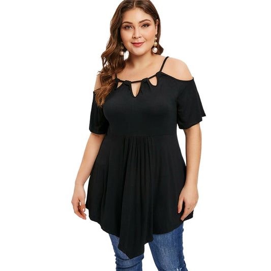 Plus Size Loose Streetwear Top 3XL-5XL