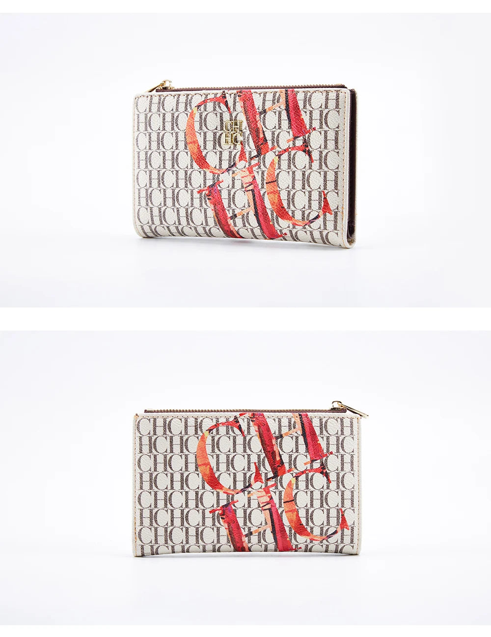 Retro Cartoon Print Long Wallet With Classic Style and Fashionably Simple Large Capacity Design