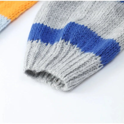 New Women's Fall Striped Sweater