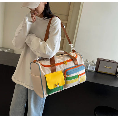Summer Travel Tote Bag With Fitness Style For Men And Women
