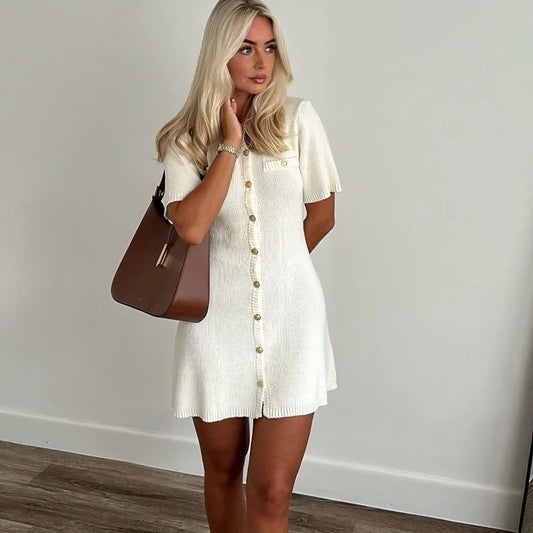 Slim Fit Knitted Dress Style For Women Perfect For Fall Outfits And Holiday Events