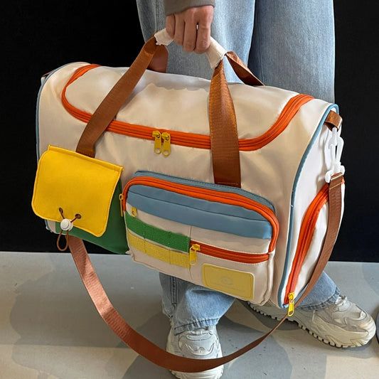 Summer Travel Tote Bag With Fitness Style For Men And Women