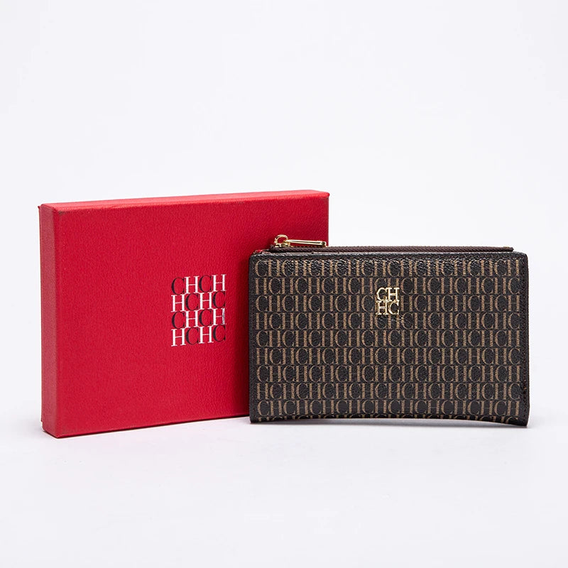 Retro Cartoon Print Long Wallet With Classic Style and Fashionably Simple Large Capacity Design