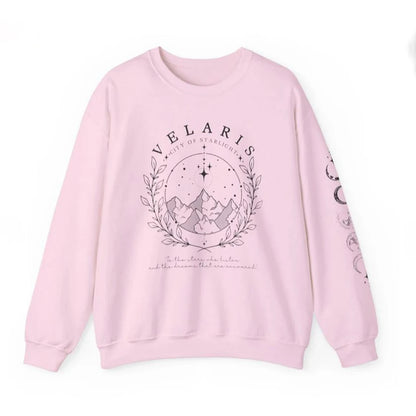 Fall Sweatshirt Aesthetic With Fantasy Print For Casual Outfits