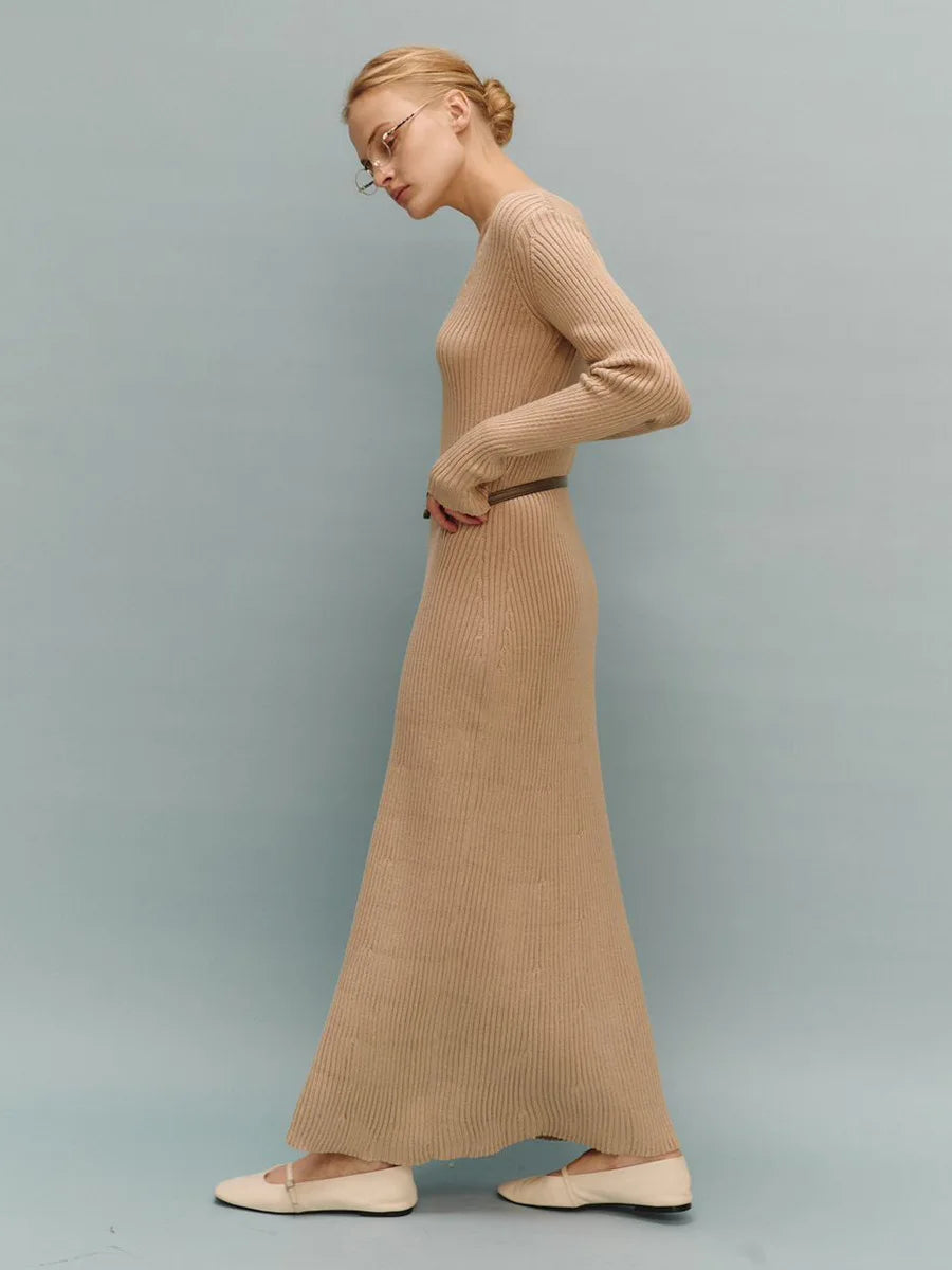 Casual Charm Autumn Sweater Dreses