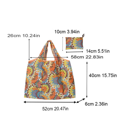 Eco-Friendly Handbag Tote With Large Waterproof Storage For Grocery Hauls