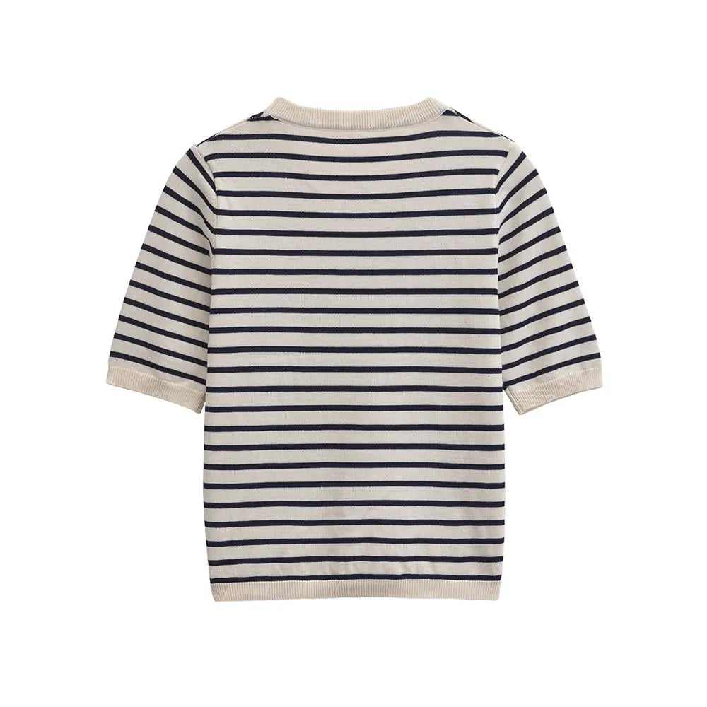 Mod Stripes Crop
